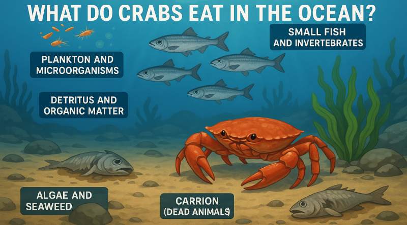 What Do Crabs Eat in the Ocean