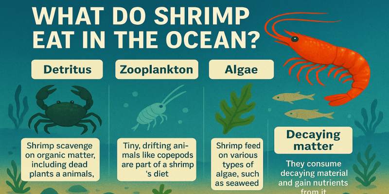 What Do Shrimp Eat in the Ocean