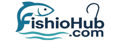 FishioHub logo - fishing gear reviews and guides