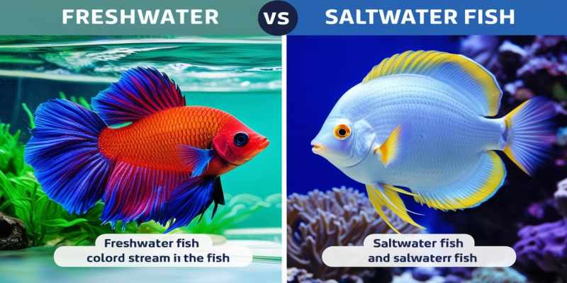 Freshwater Fish vs Saltwater Fish