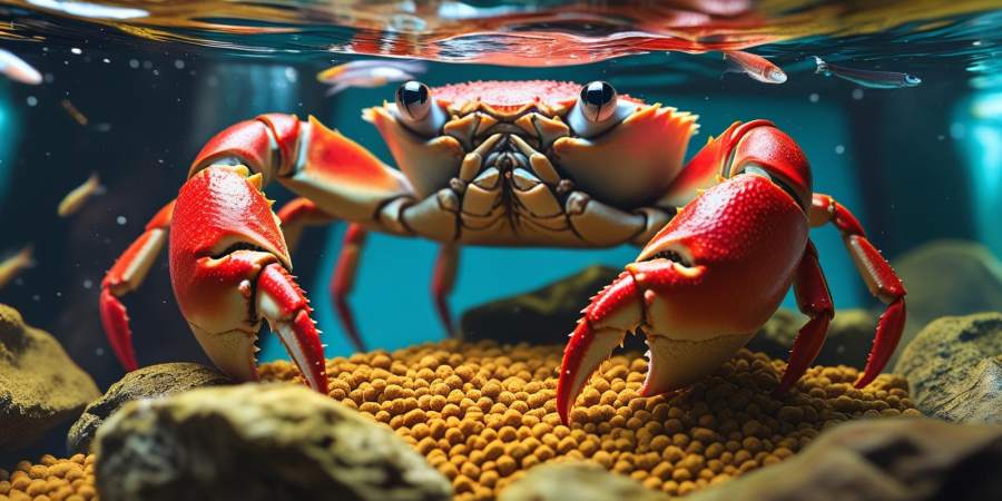What Do Red Claw Crabs Eat in a Tank?