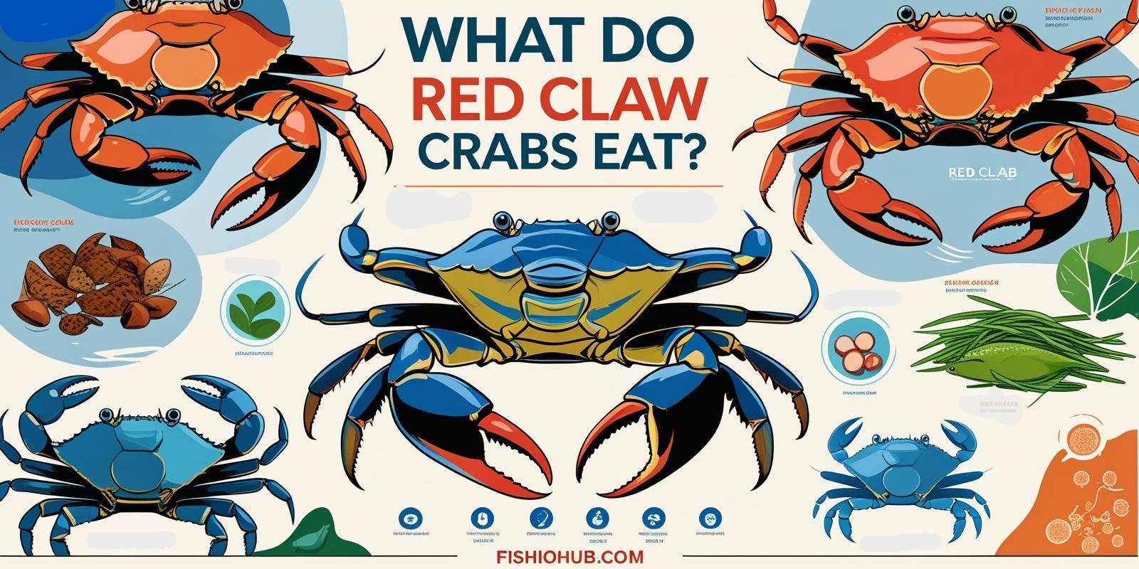 What Do Red Claw Crabs Eat? Complete Feeding Guide (Wild & Tank Diet ...