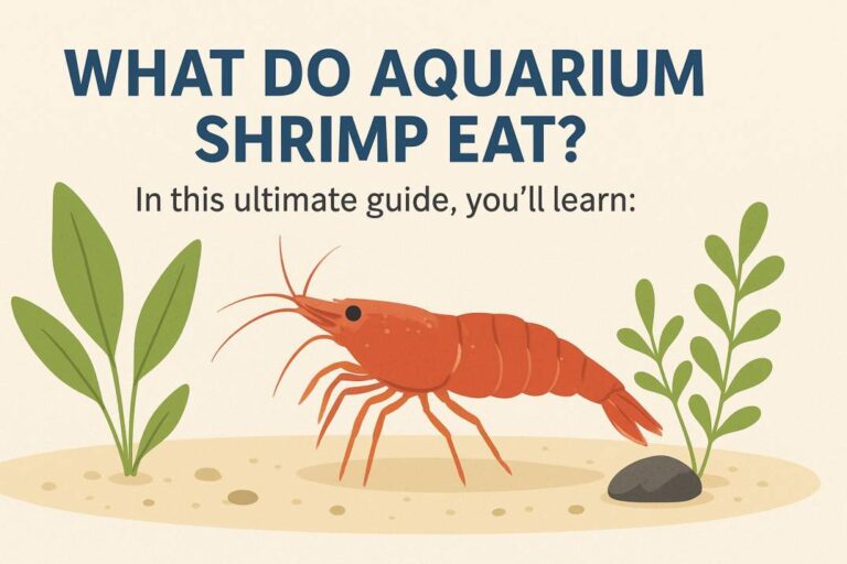 What Do Aquarium Shrimp Eat? (3 PDF Guide for Fish Tanks, Freshwater, and Breeding)