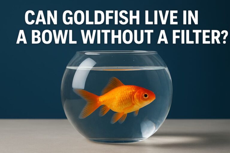 Can Goldfish Live in a Bowl Without a Filter? (Expert Answer)