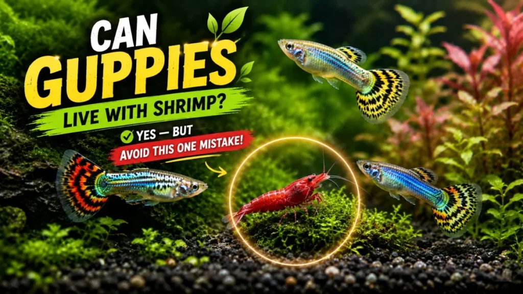 Can Guppies Live with Shrimp