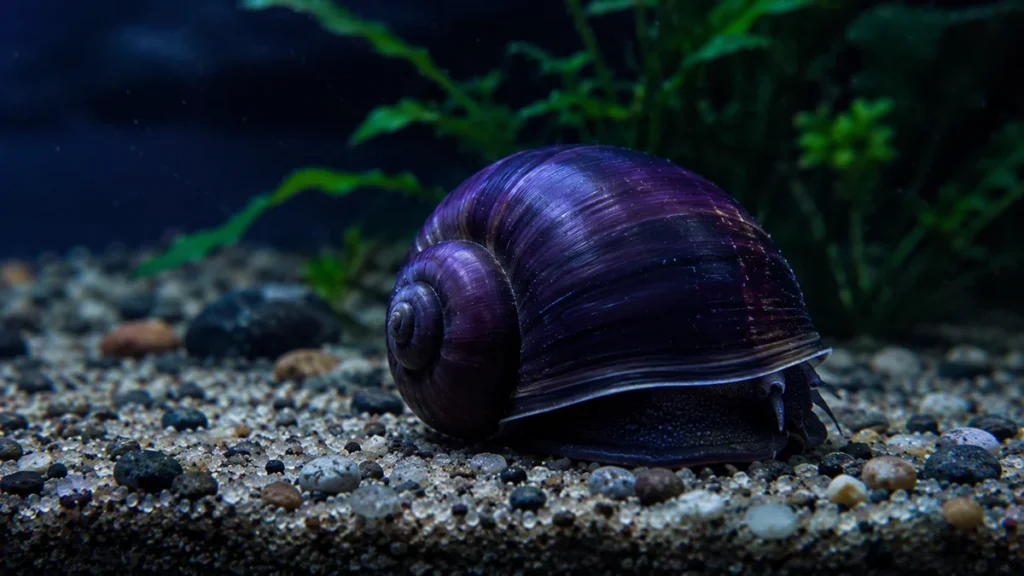 mystery snail not moving but alive