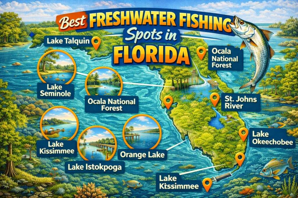 Best Freshwater Fishing Spots in Florida?