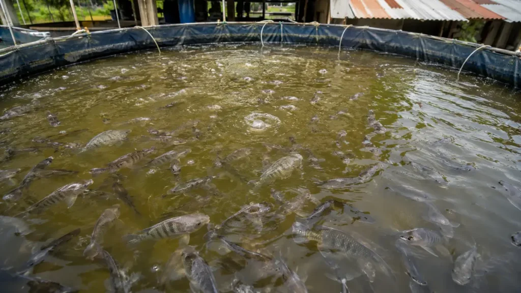 Biofloc Fish Farming