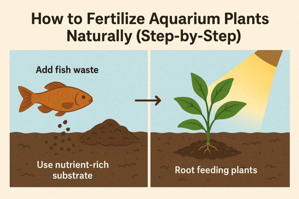 how to fertilize aquarium plants naturally