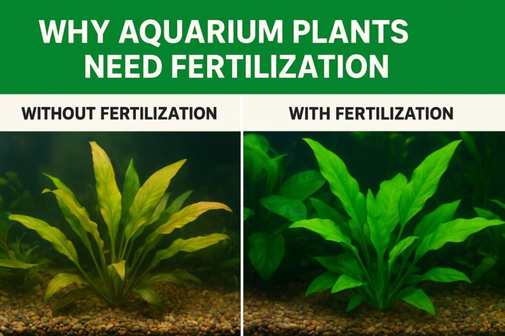 Natural fertilizers for aquarium plants