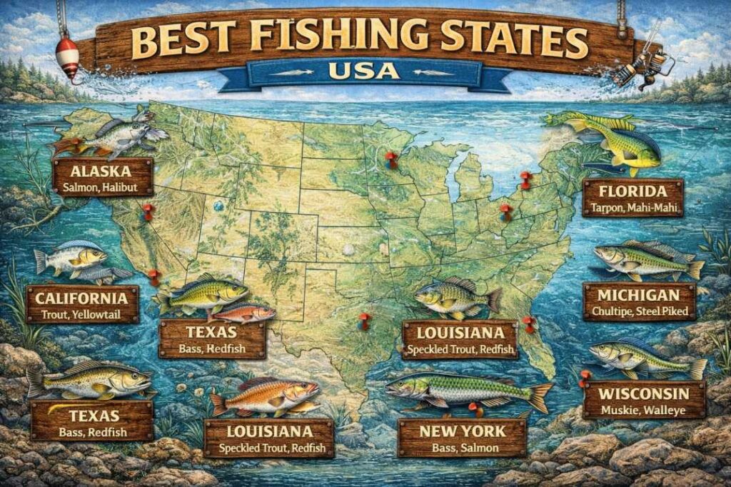 best fishing in the usa