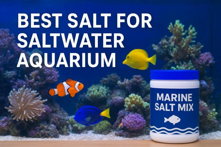 Best Salt for Saltwater Aquarium: (Top 4 Marine Salt Mix )