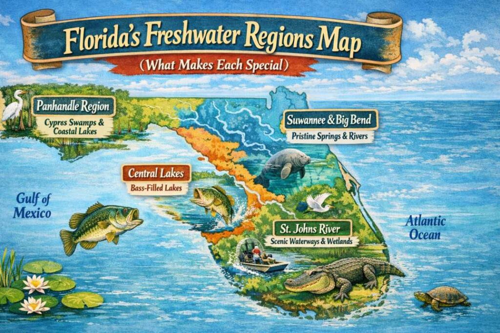 freshwater fishing spots in florida