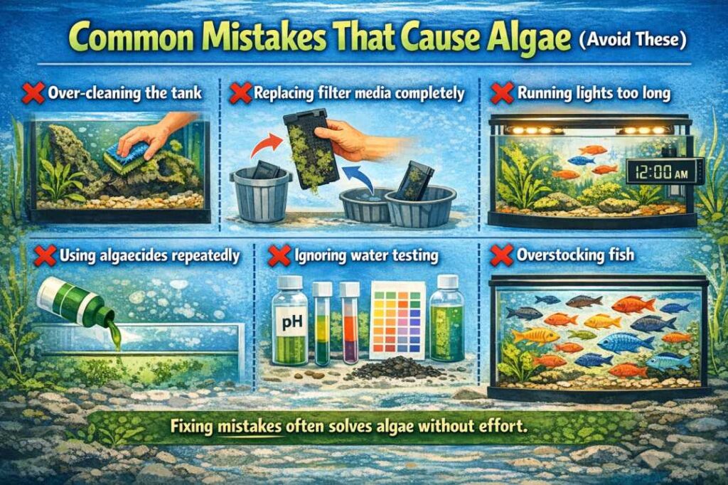 how to prevent algae growth in aquarium