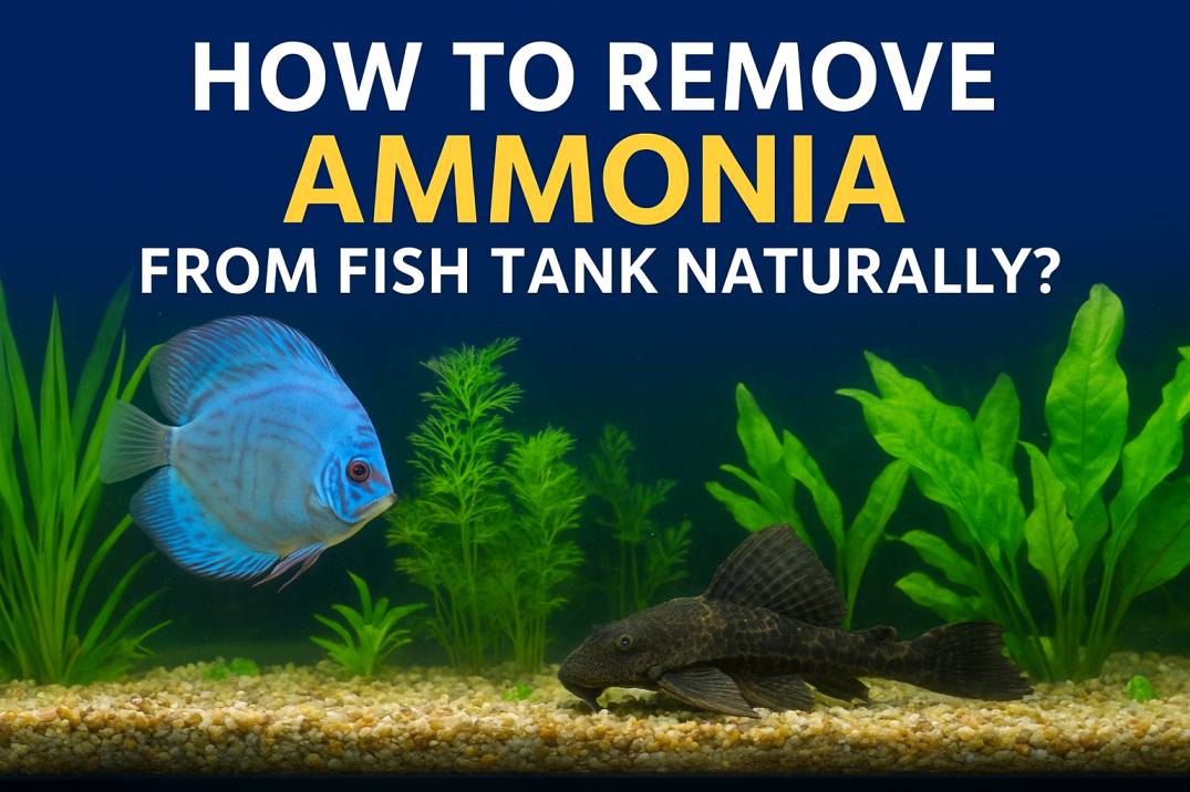 How to Remove Ammonia from Fish Tank Naturally (7 Proven Methods: To Complete Fix)