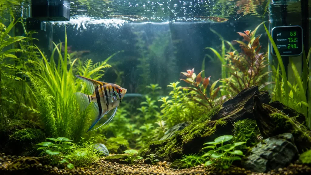 how to save dying fish after water change