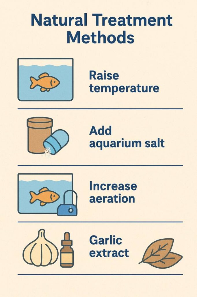 how to treat ich in fish naturally?