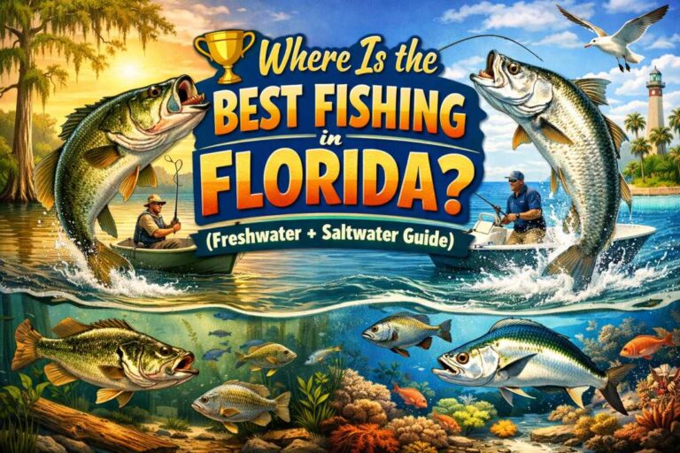 🏆Where Is the Best Fishing in Florida? (Freshwater + Saltwater Guide)
