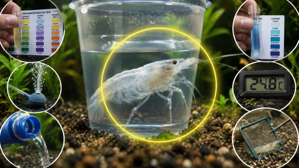why is my ghost shrimp white?