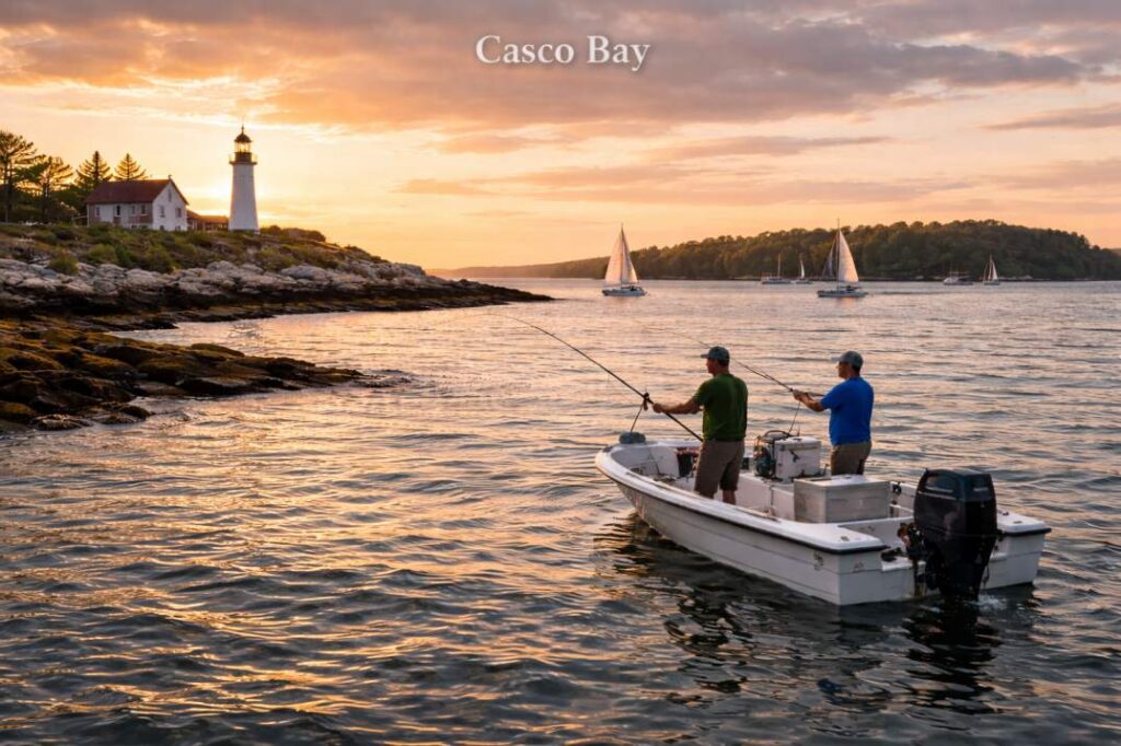 Best striper fishing in Maine