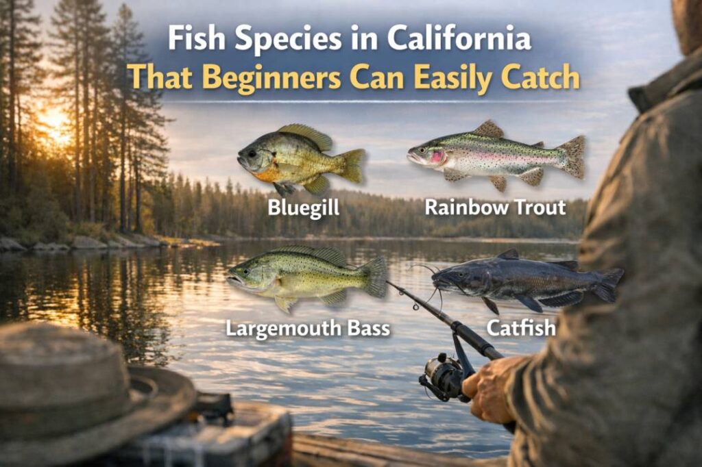 Fish Species in California That Beginners Can Catch Easily
