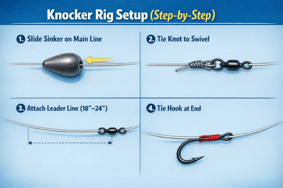 Knocker Rig for Fishing: How It Works, How to Tie It, and When to Use ...