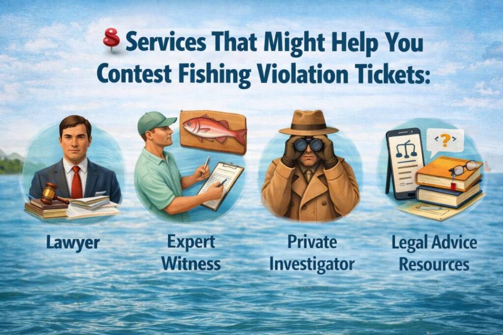 Which services help you contest fishing violation tickets in Florida