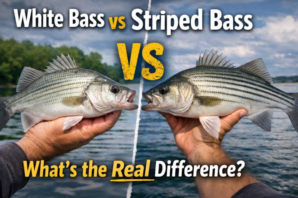White Bass VS Striped Bass