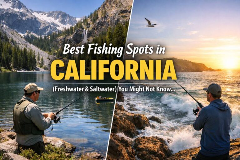 Best Fishing Spots in California (Freshwater & Saltwater) that you might not know