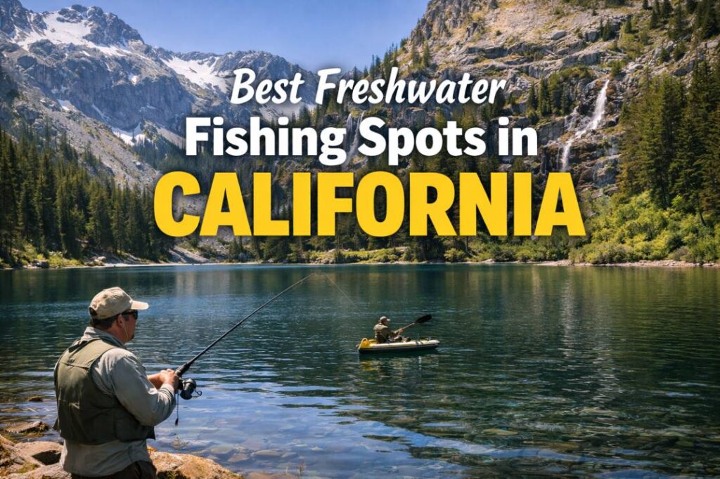 best freshwater fishing spots in California
