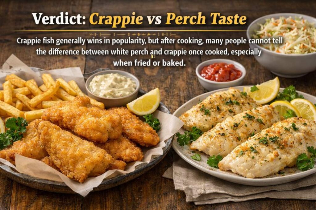 crappie vs perch taste