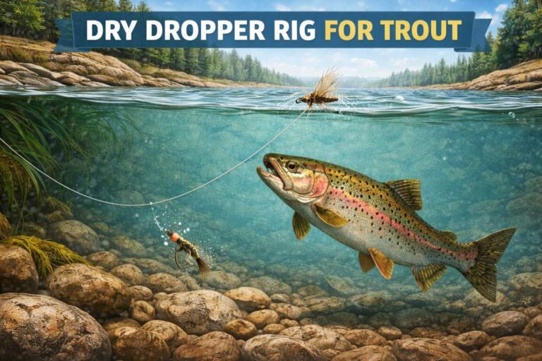 Dry Dropper Rig Explained: Setup, Knots & Trout Tips (2026) - FishioHub