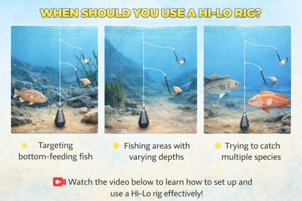 high low rig fishing
