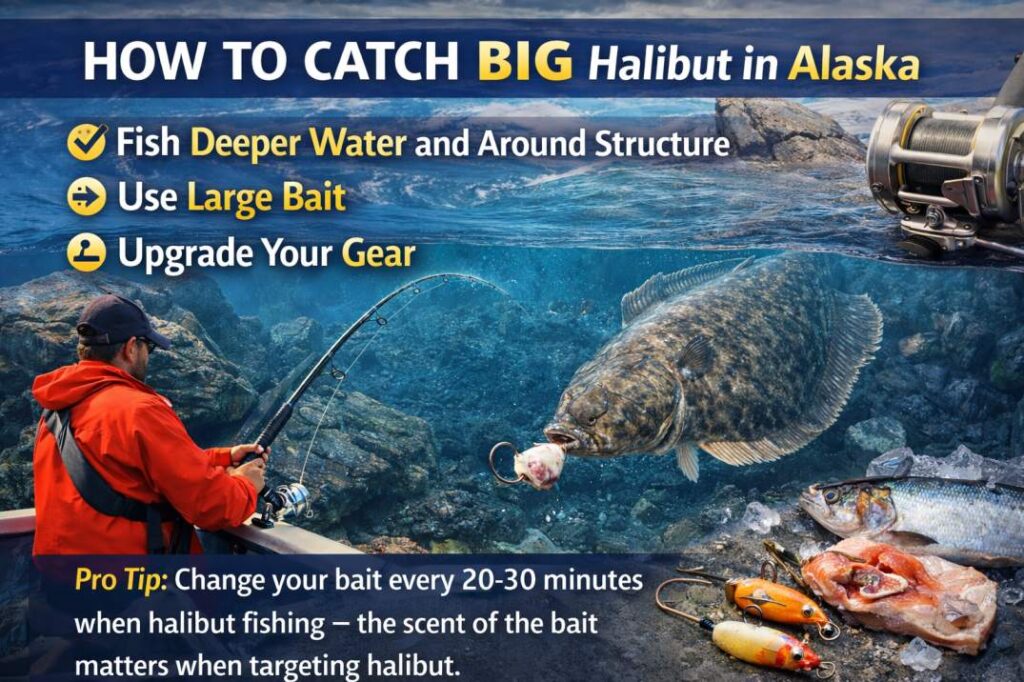 how to fish for halibut in Alaska
