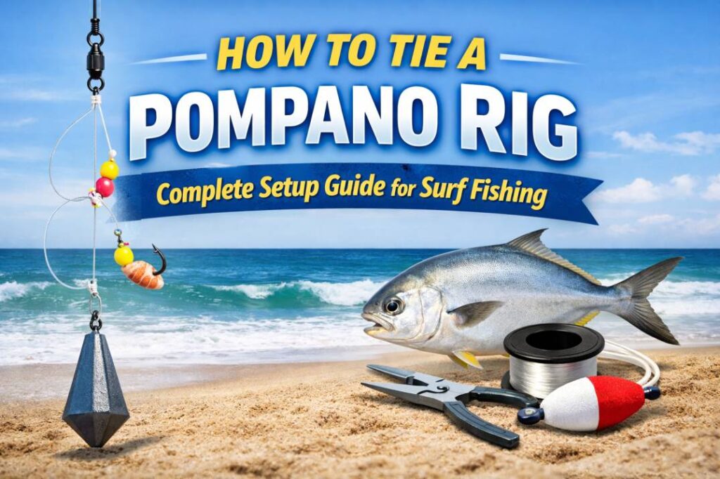 how to tie a pompano rig