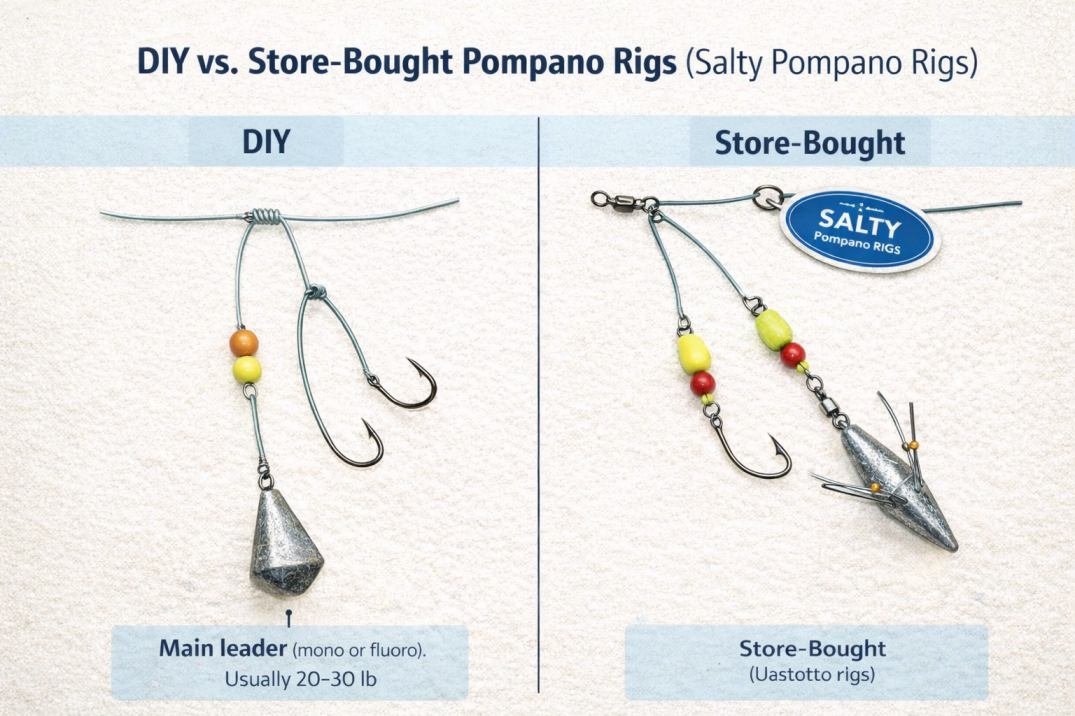 How to Tie a Pompano Rig: Complete Setup Guide for Surf Fishing - FishioHub