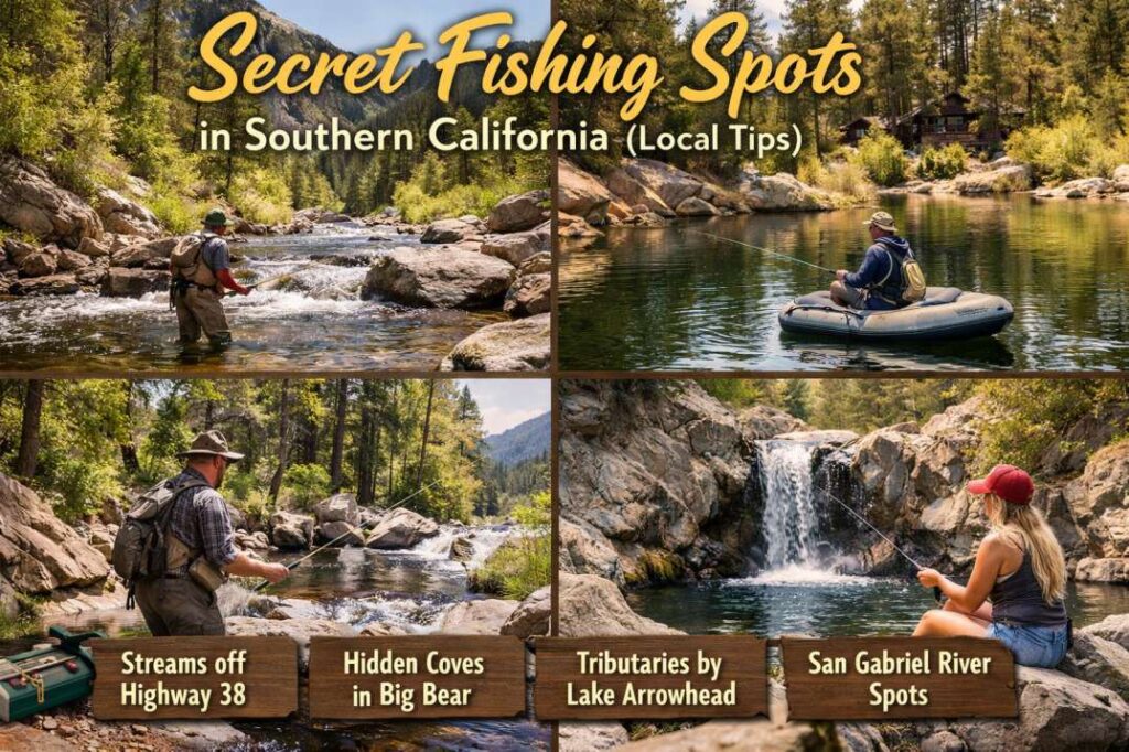 secret fishing spots in southern California