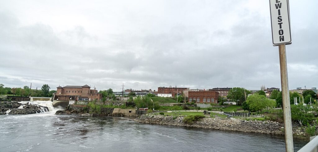 Striper fishing in Maine