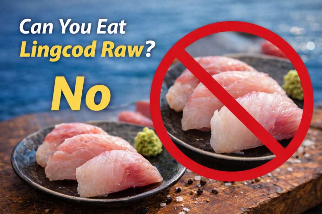 Can you eat lingcod raw