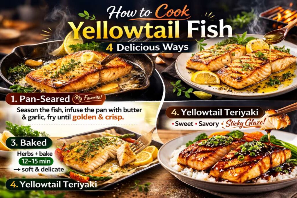 How to cook yellowtail fish