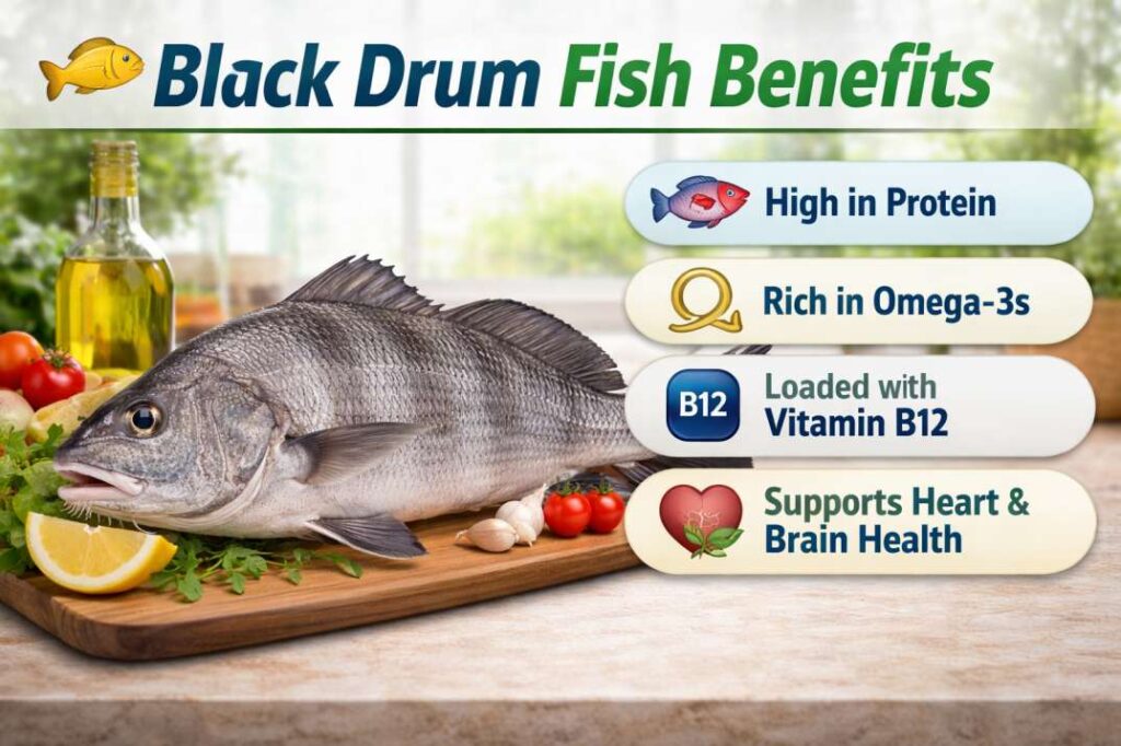 Black Drum Fish Benefits