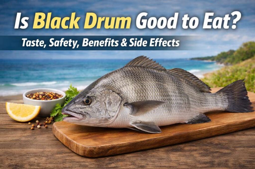 is black drum good to eat