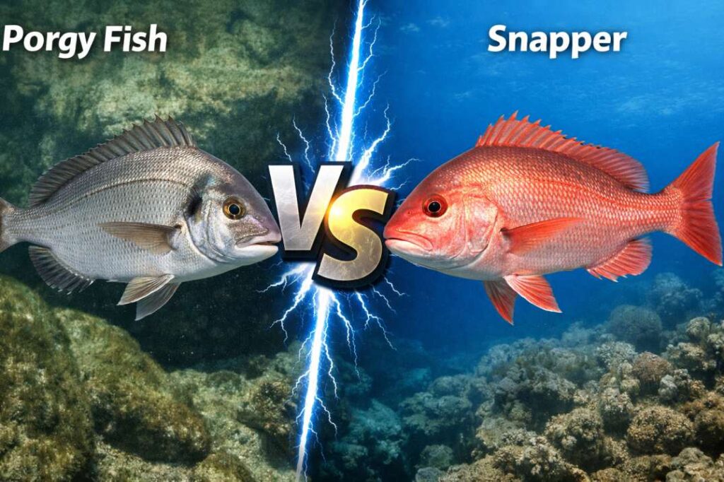 Porgy Fish vs Snapper (USA Comparison)