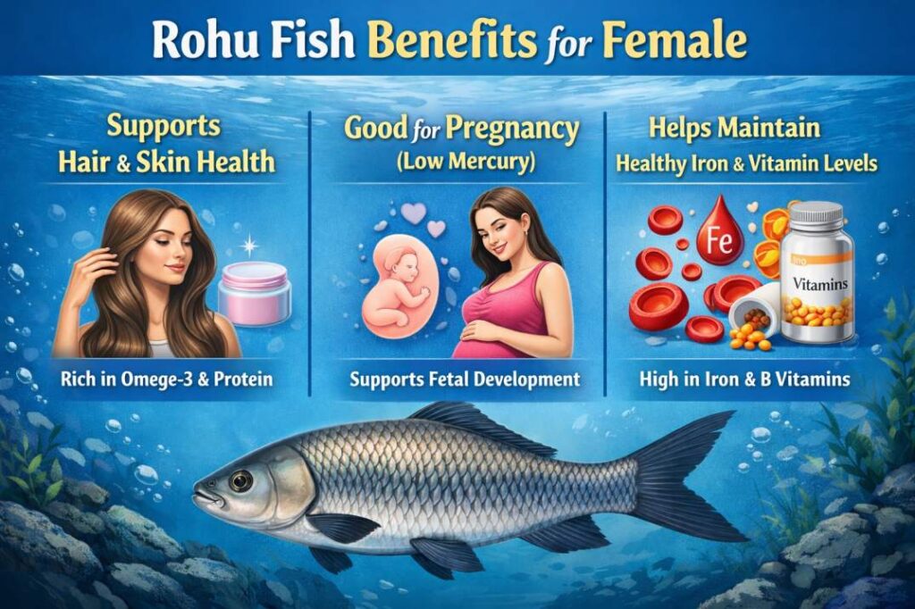 rohu fish benefits for female