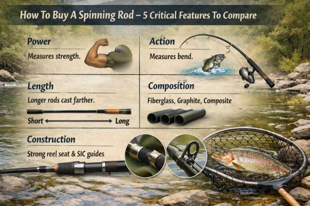 best spinning rod for trout fishing