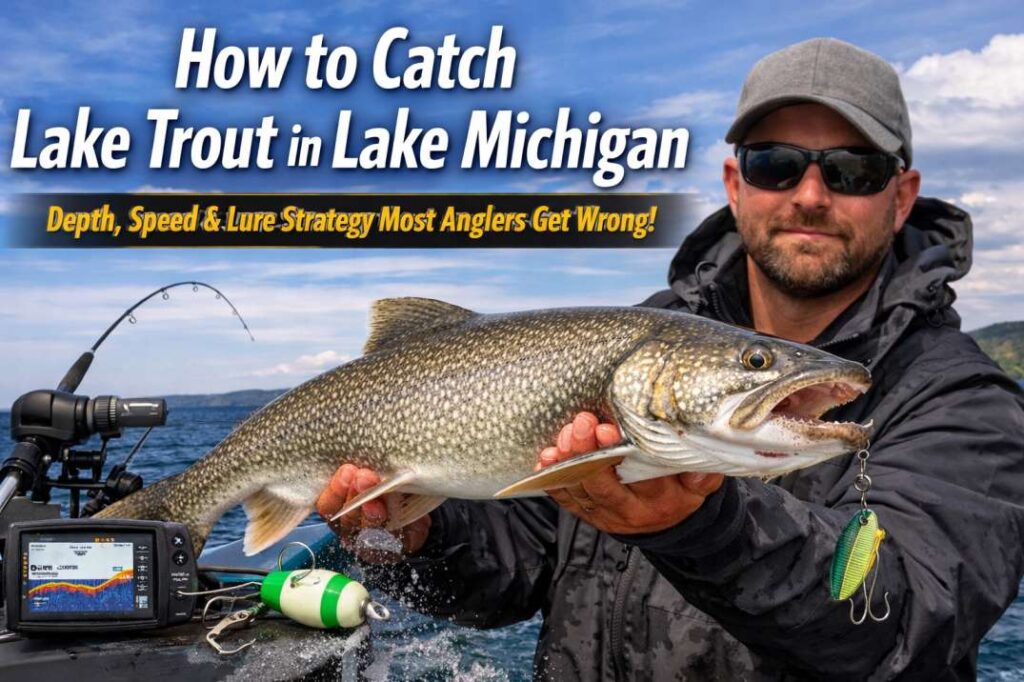 how to catch lake trout in lake Michigan