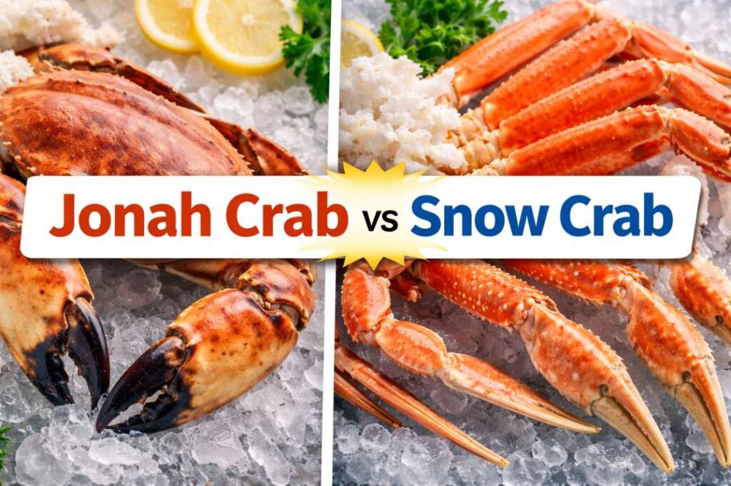 Jonah crab vs snow crab