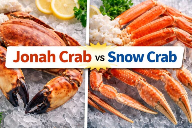 Jonah Crab vs Snow Crab: Which Crab Is Bigger, Tastier, and Healthier?