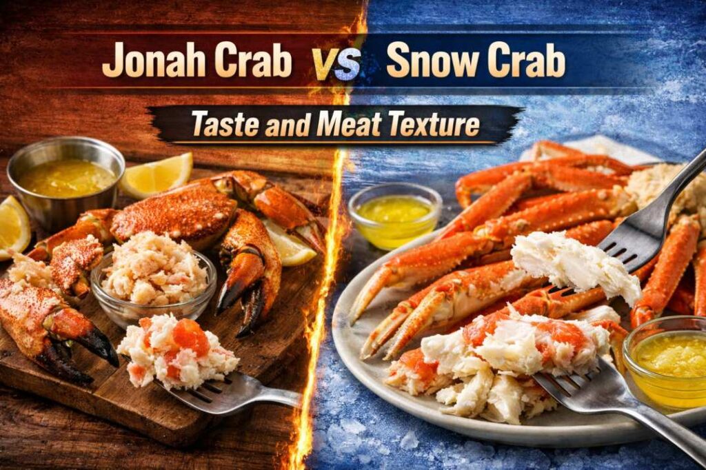 jonah crab vs snow crab taste image
