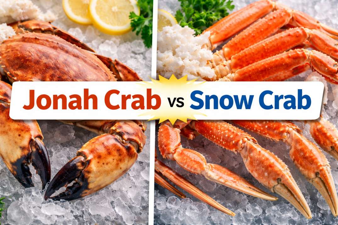 Jonah Crab vs Snow Crab: Which Crab Is Bigger, Tastier, and Healthier?